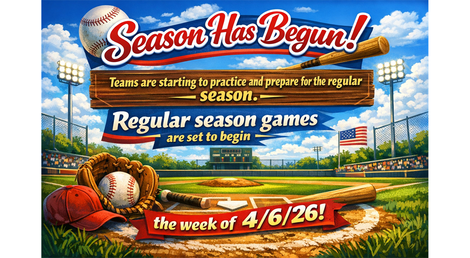 Spring 2026 Season has begun!