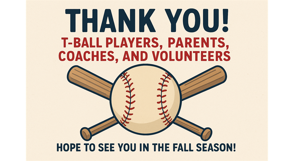 Thank you T-Ballers!